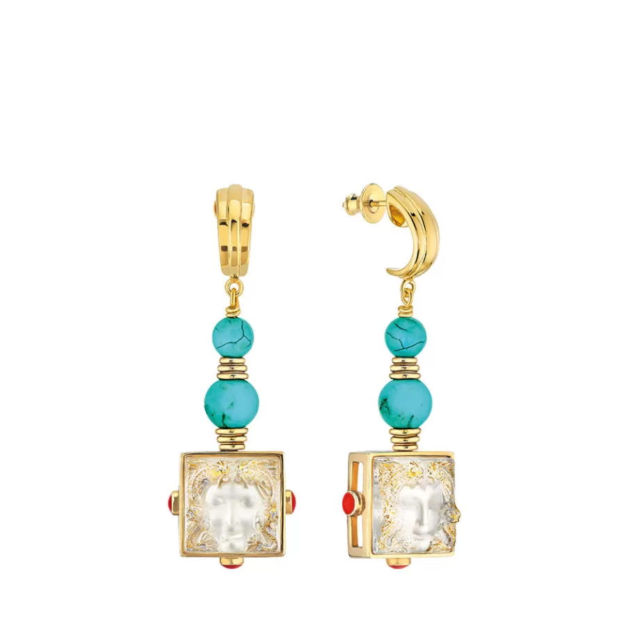 Lalique Earrings^Aréthuse Earrings