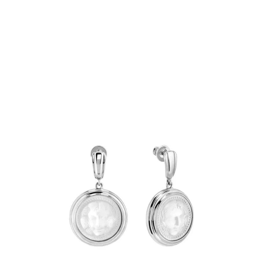 Lalique Earrings^Aréthuse Round Earrings