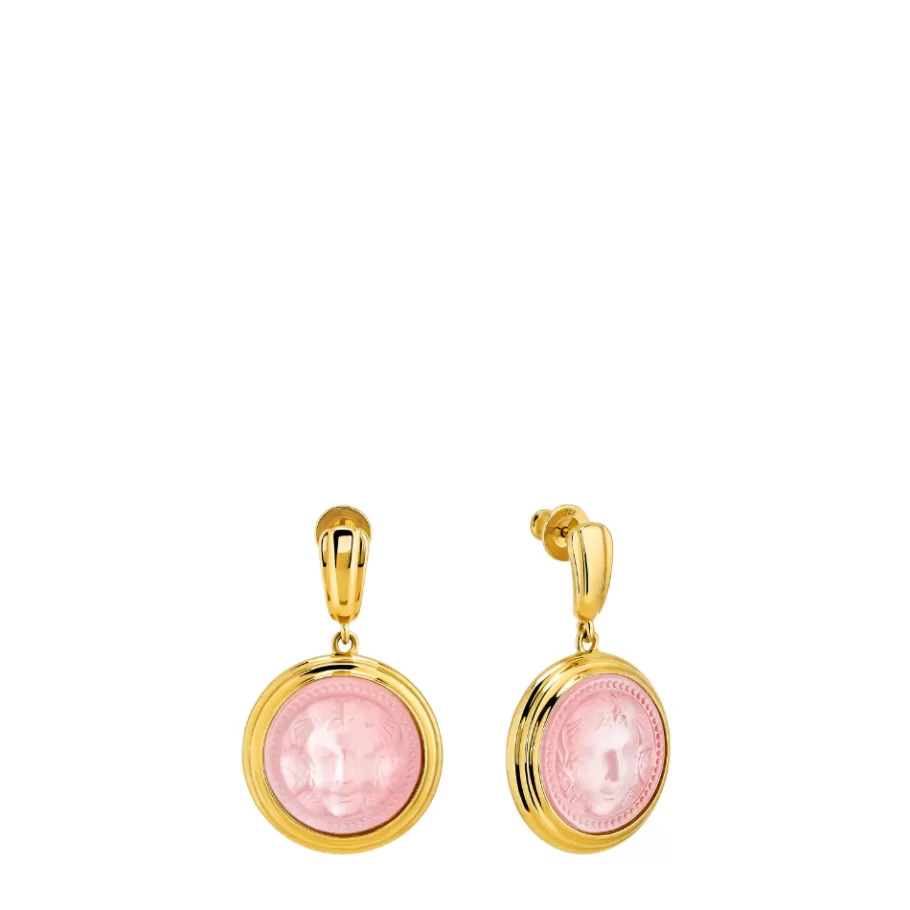 Lalique Earrings^Aréthuse Round Earrings