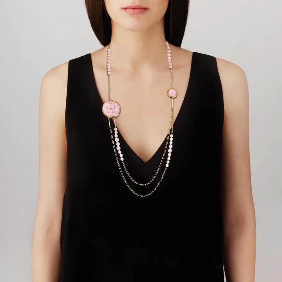 Lalique Necklaces^Aréthuse Round Long Necklace