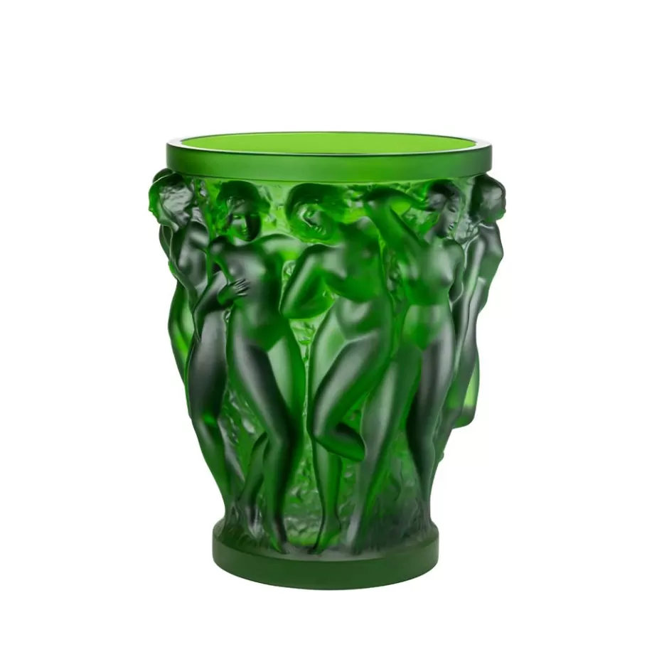 Lalique Vases^Bacchantes vase