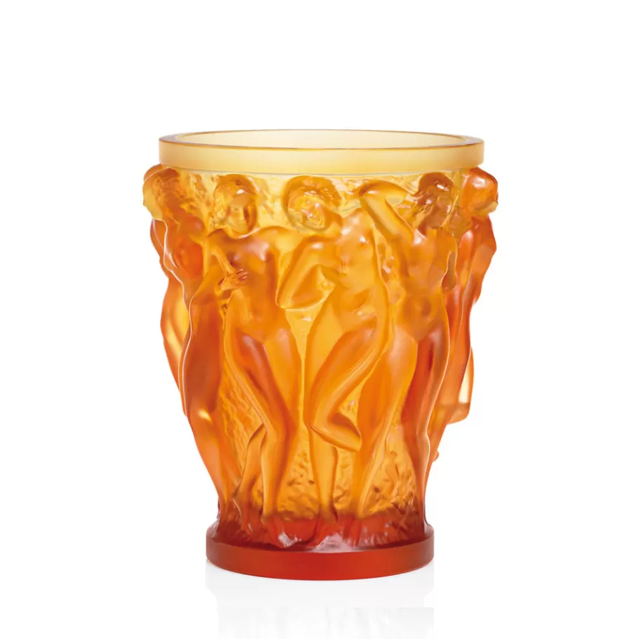 Lalique Vases^Bacchantes vase