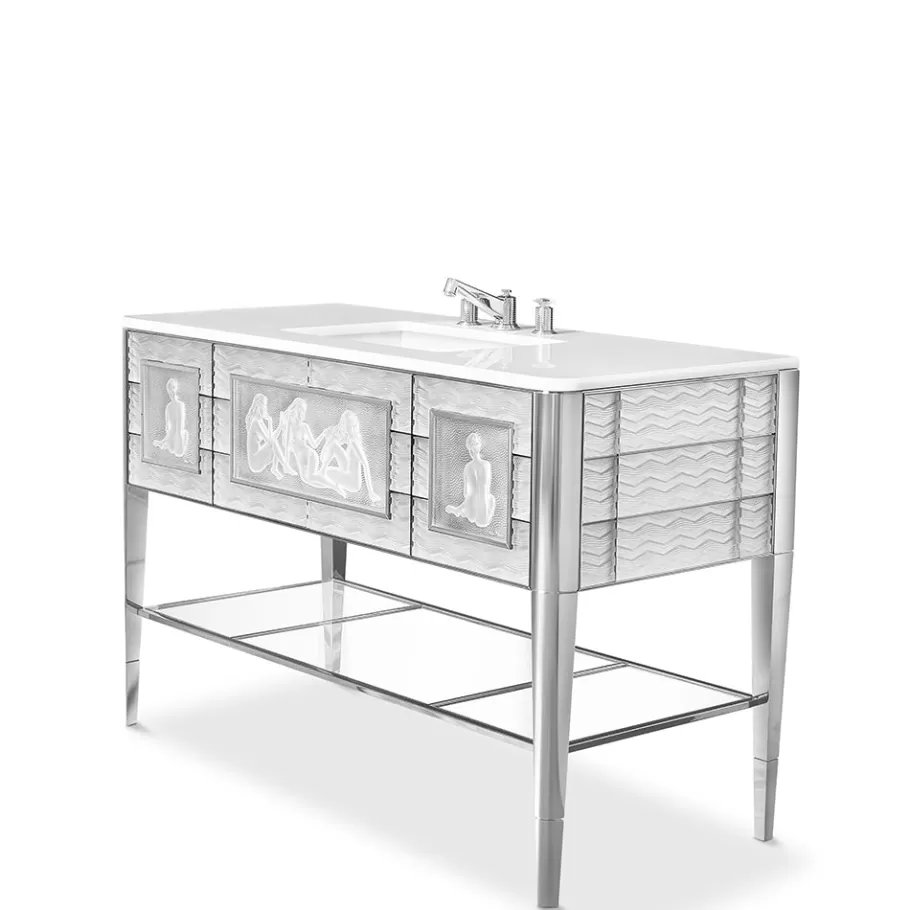 Lalique Furniture^Causeuses vanity by Pierre-Yves Rochon