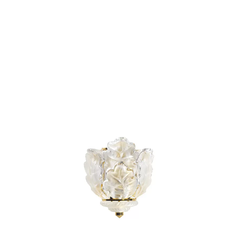 Lalique Lighting^Chêne wall sconce