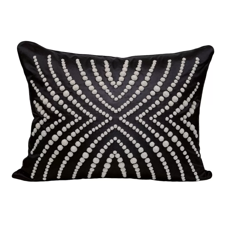 Lalique Soft Furnishings^Coutard beaded cushion