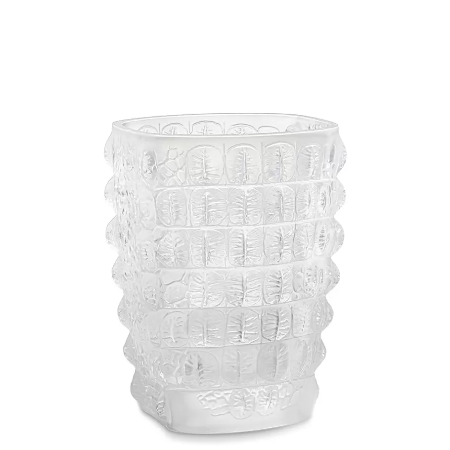 Lalique Vases^Croco vase