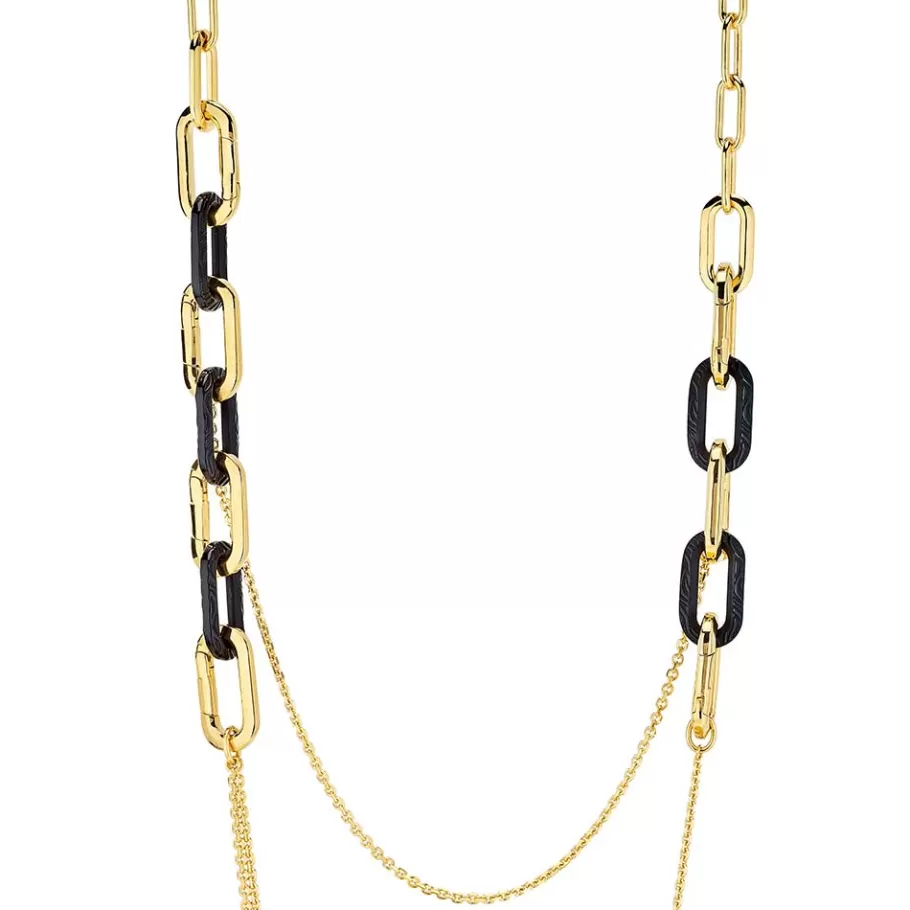 Lalique Necklaces^Empreinte animale long necklace