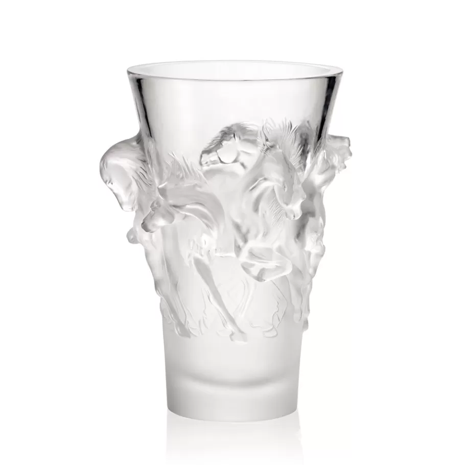 Lalique Vases^Equus vase