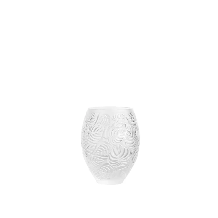 Lalique Vases^Feuilles vase