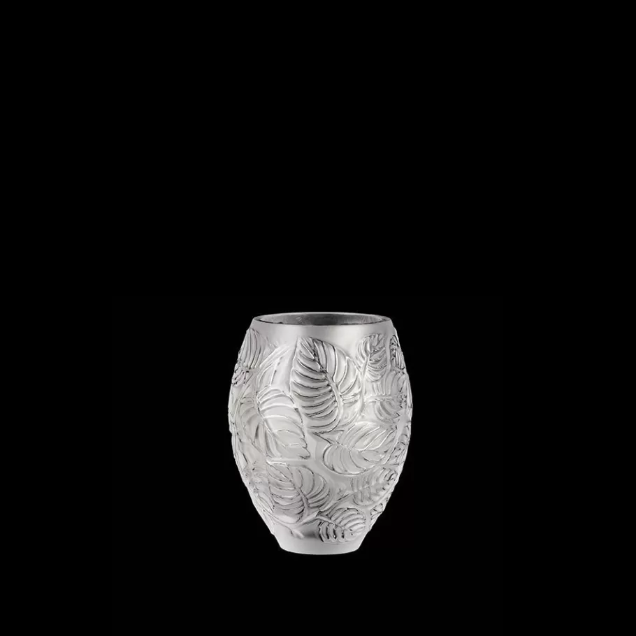 Lalique Vases^Feuilles vase