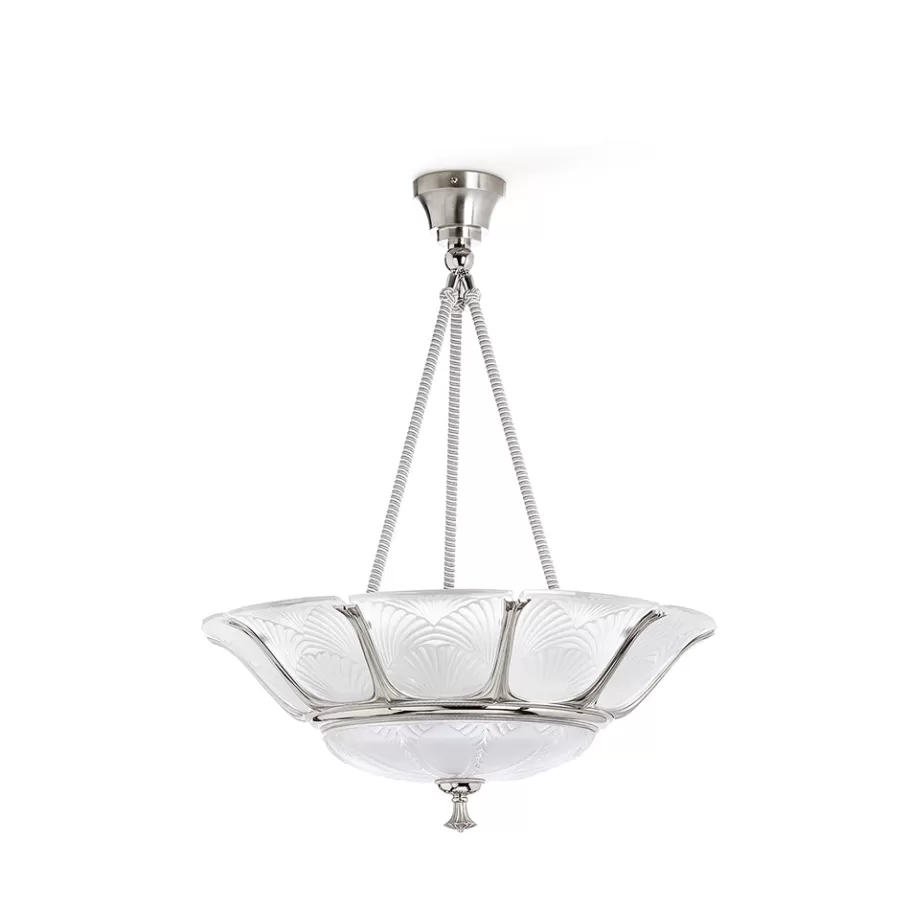 Lalique Lighting^Ginkgo ceiling large lamp