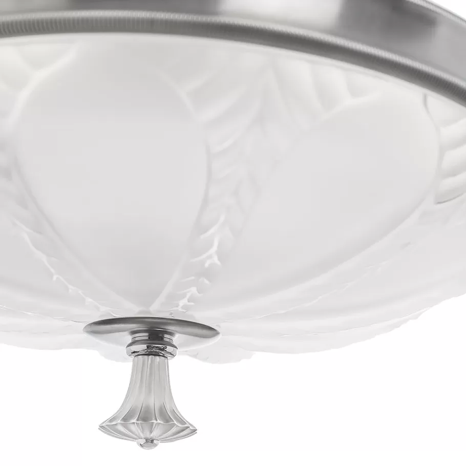 Lalique Lighting^Ginkgo ceiling small lamp