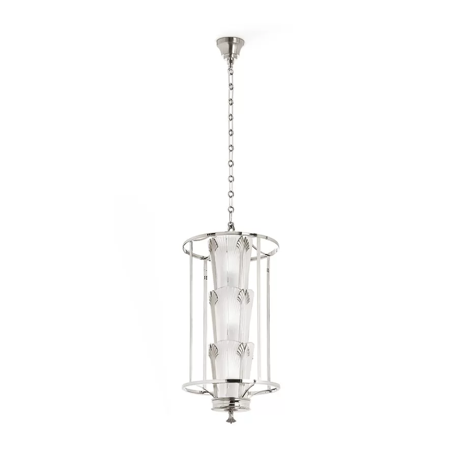 Lalique Lighting^Ginkgo lantern