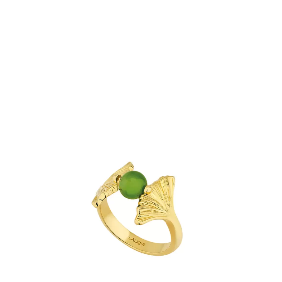 Lalique Rings^Ginkgo ring