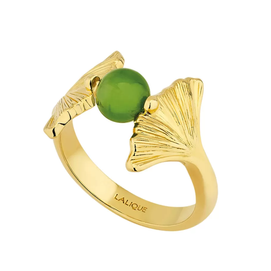 Lalique Rings^Ginkgo ring