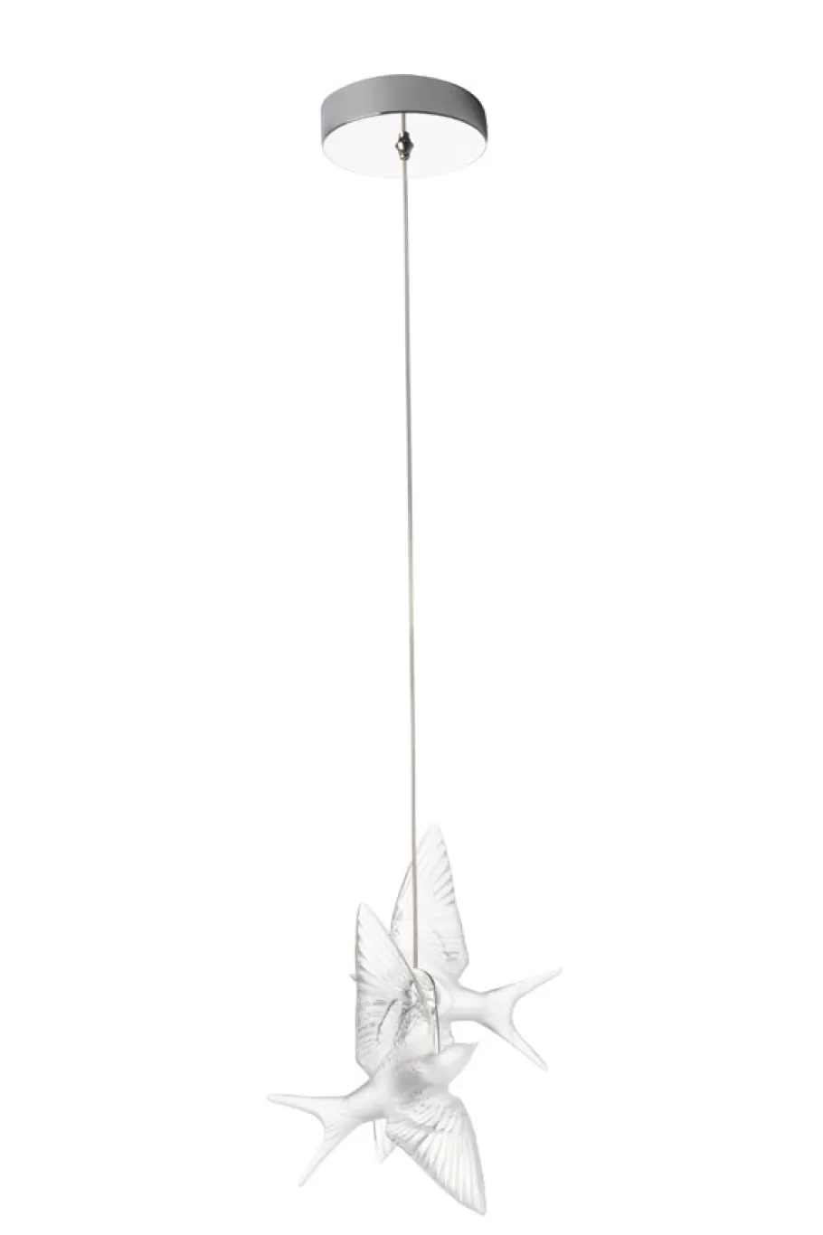 Lalique Lighting^Hirondelles ceiling lamp