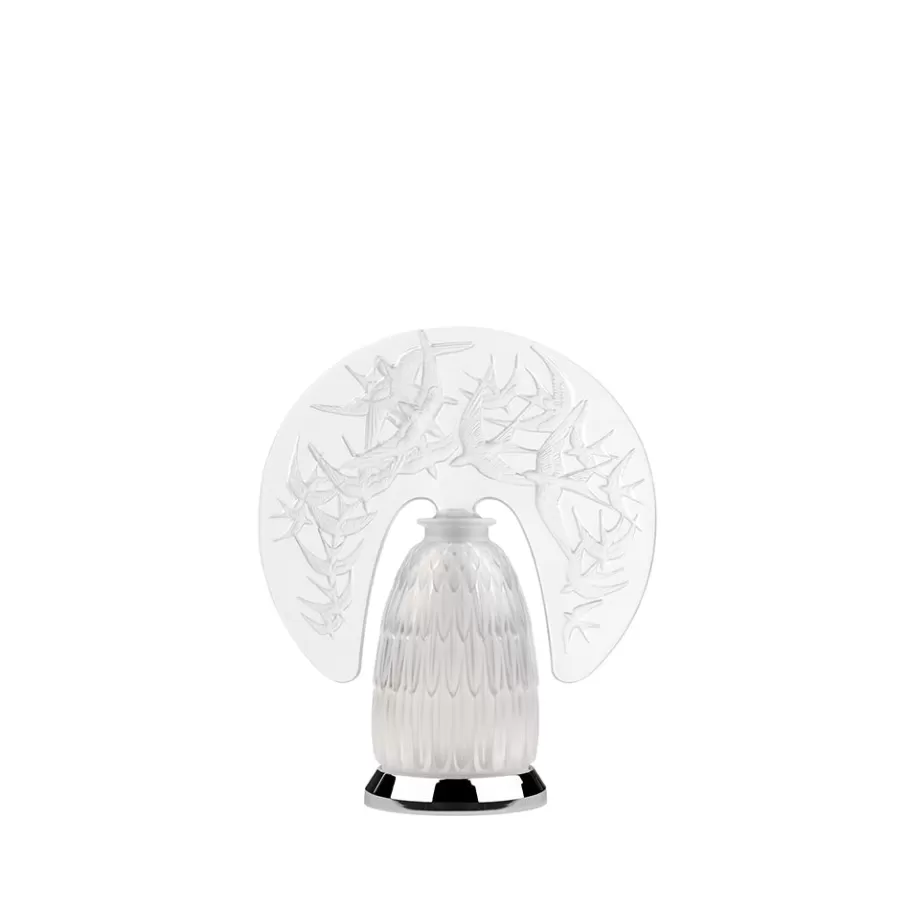 Lalique Lighting^Hirondelles lamp