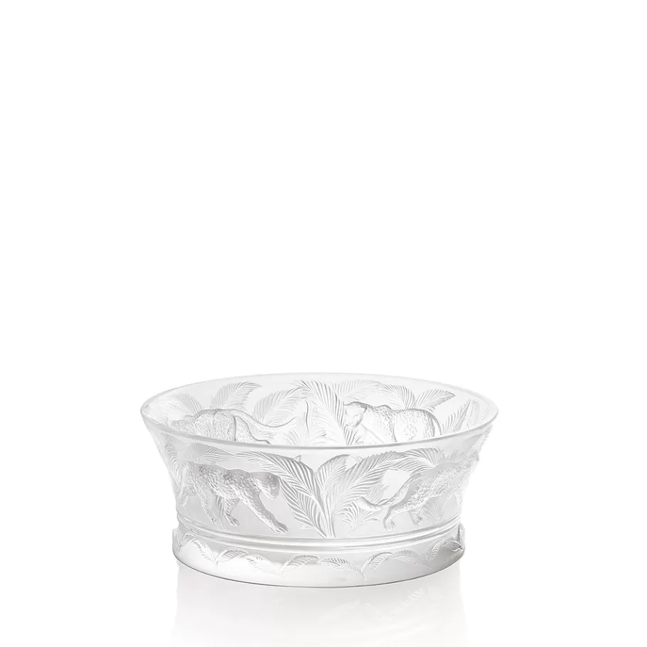 Lalique Bowls^Jungle bowl