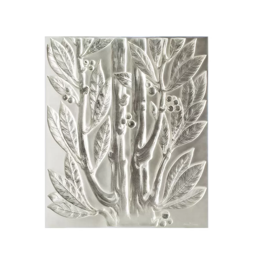 Lalique Furniture^Lauriers decorative panel