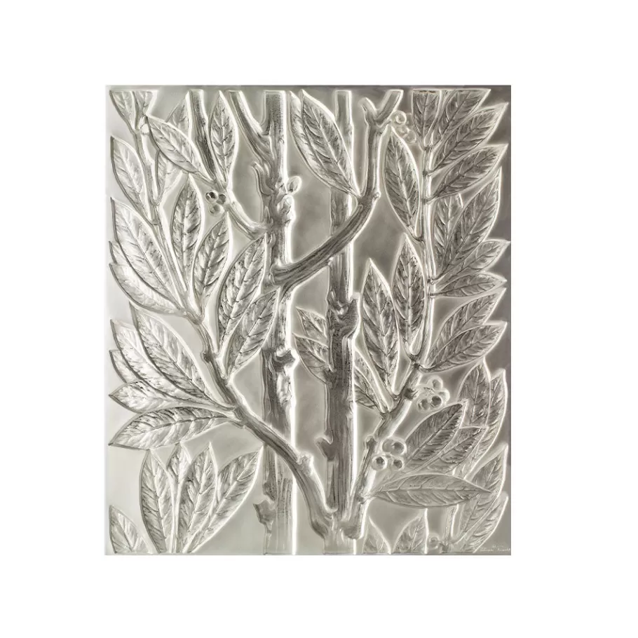 Lalique Furniture^Lauriers decorative panel