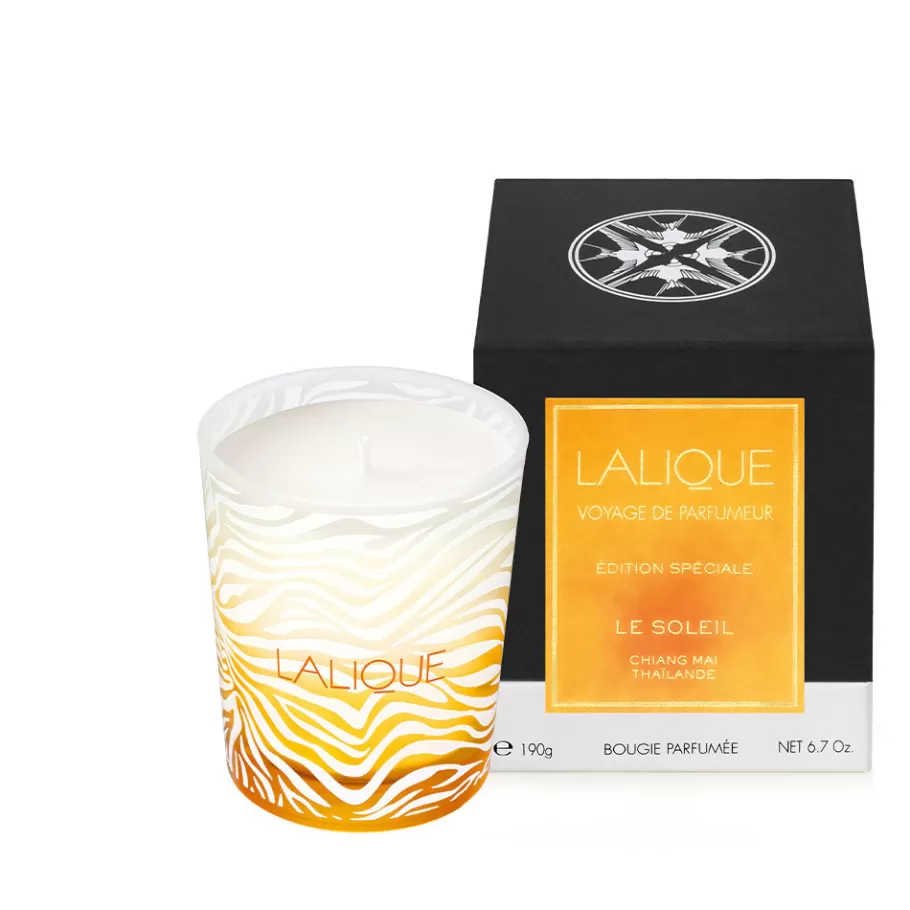 Lalique Candles^Le Soleil, Scented Candle, Chiang Mai - Thaïlande