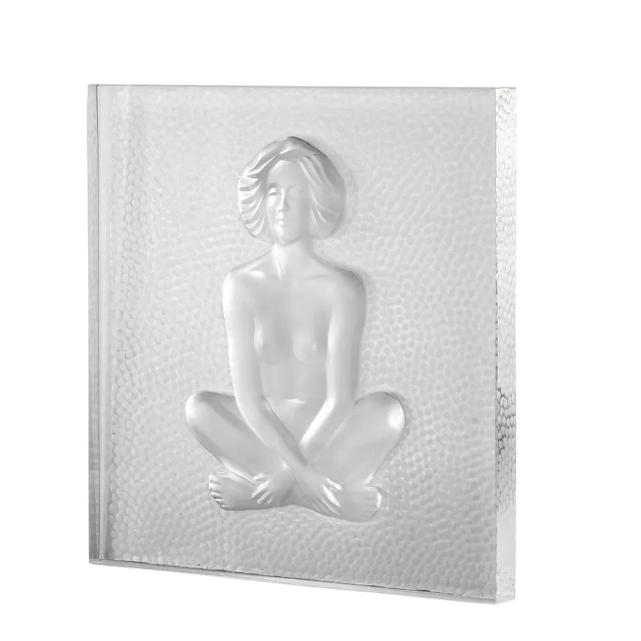 Lalique Furniture^Les Causeuses decorative panel