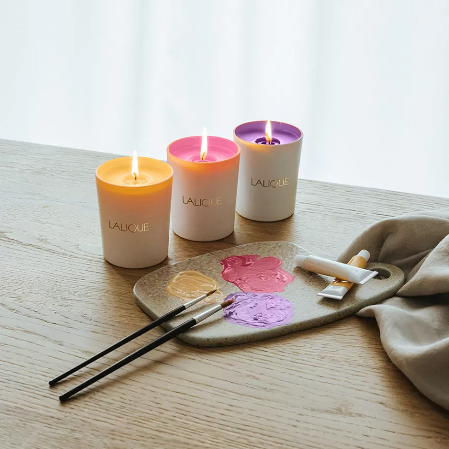 Lalique Candles^Les compositions parfumées, Pink Paradise, Scented Candle