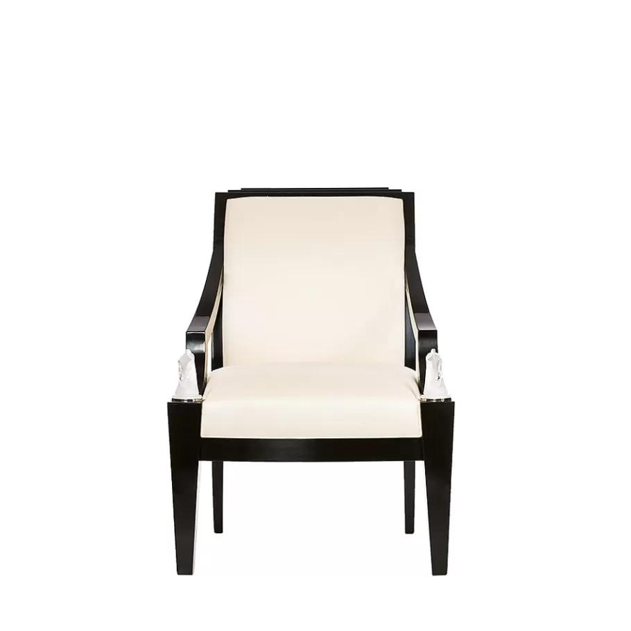 Lalique Furniture^Longchamp armchair