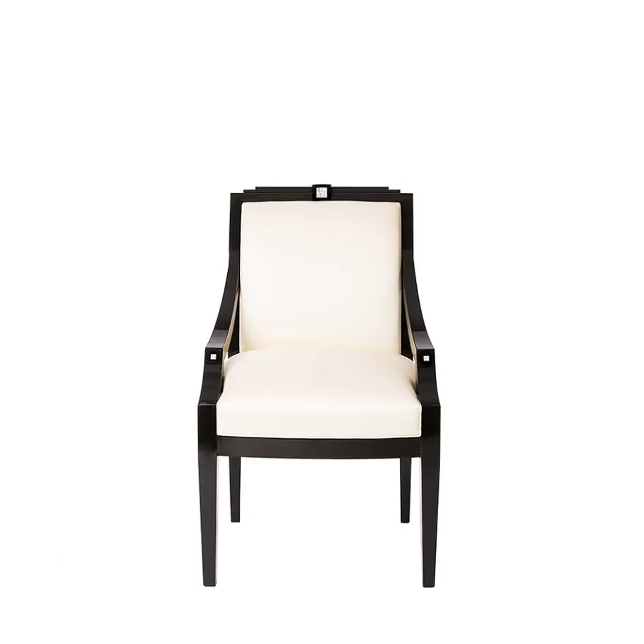 Lalique Furniture^Masque de Femme classic chair