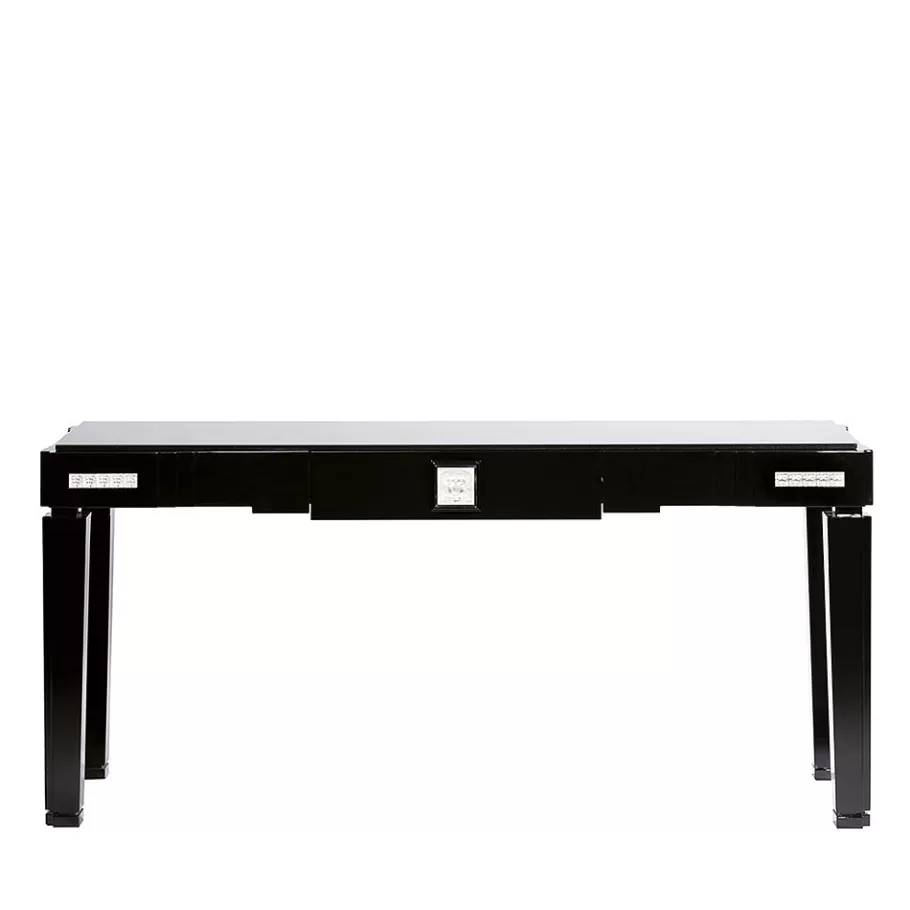 Lalique Furniture^Masque de Femme console table medium size