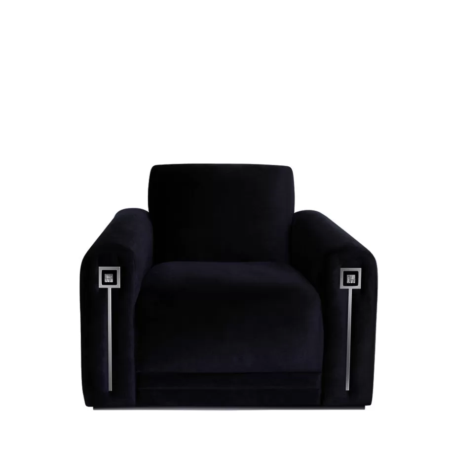 Lalique Furniture^Masque de Femme contemporary armchair