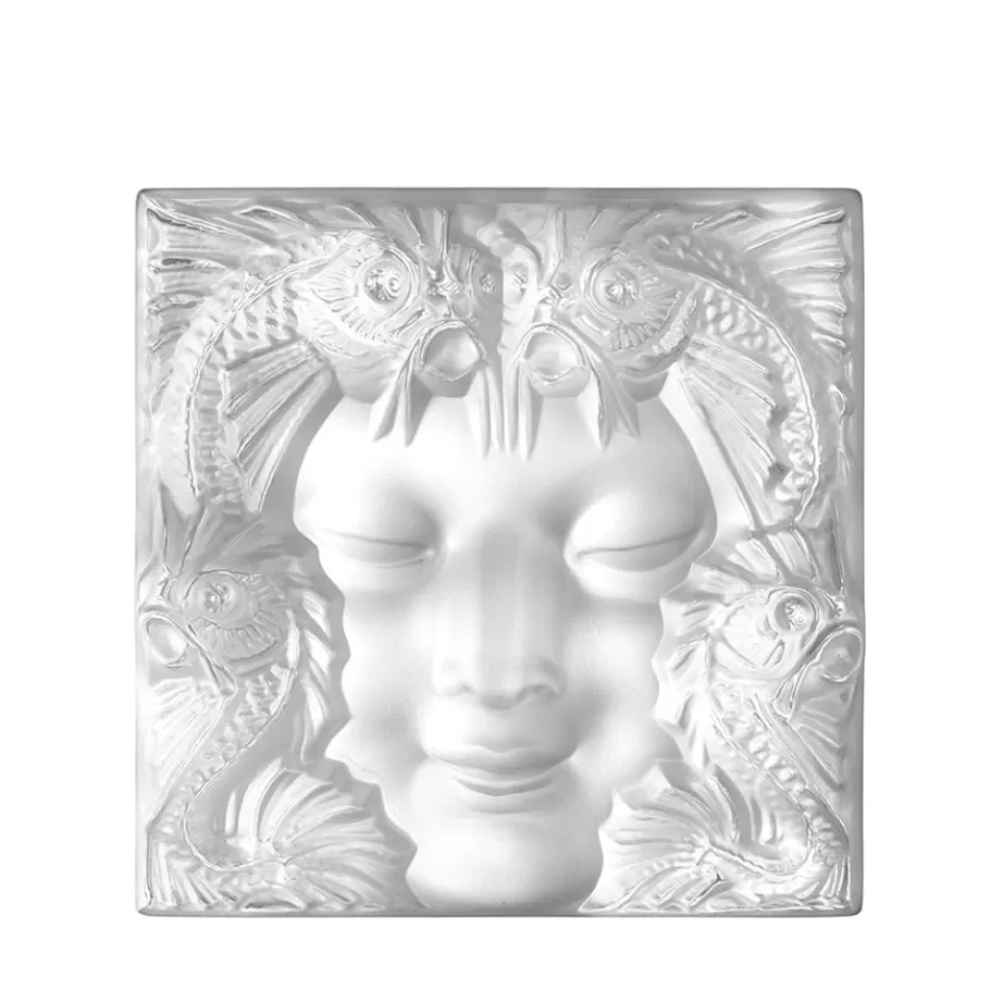 Lalique Furniture^Masque de Femme decorative panel