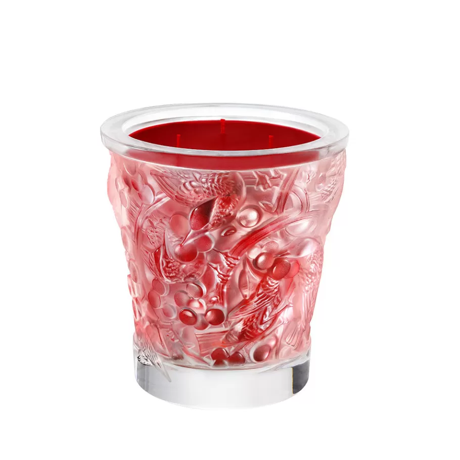 Lalique Crystal Editions | Crystal Candles^Merles et Raisins, Crystal Scented Candle