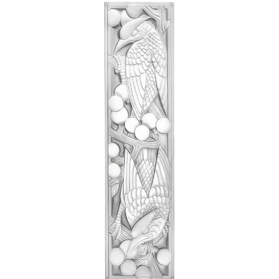 Lalique Furniture^Merles et Raisins grand decorative panel