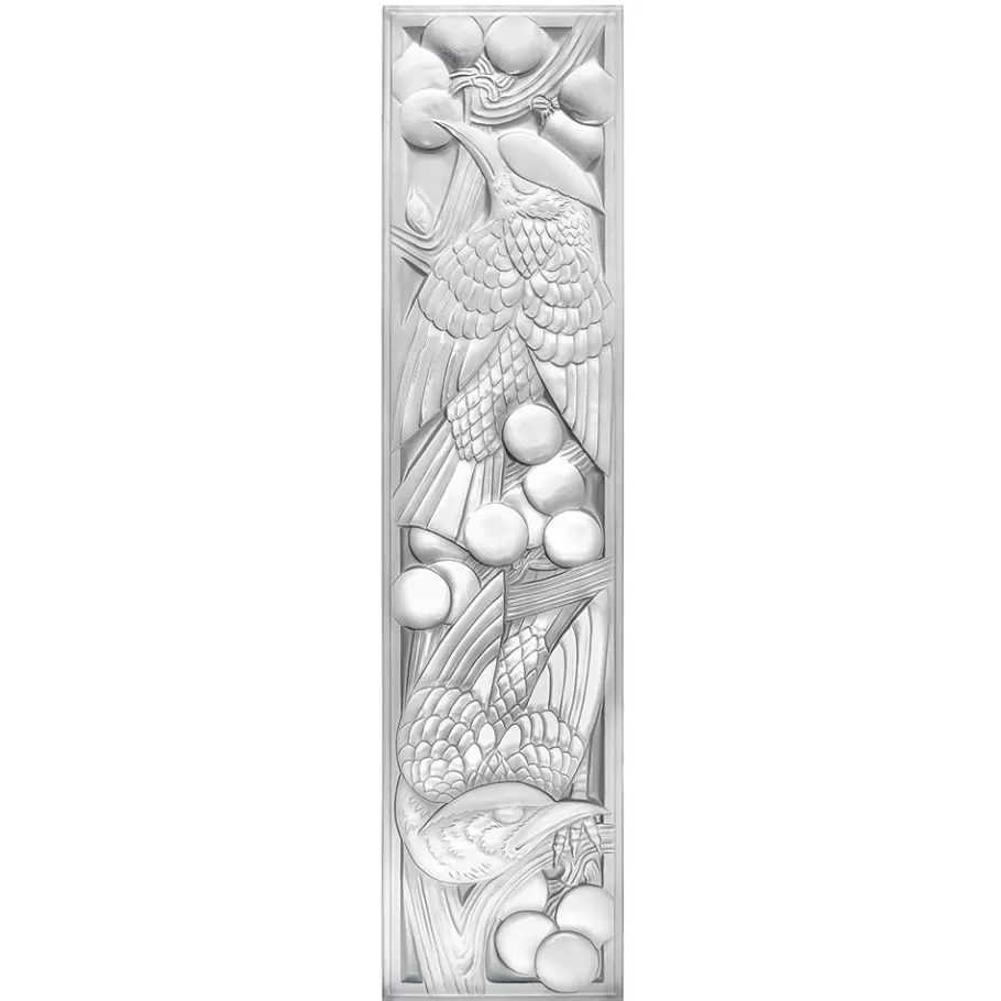 Lalique Furniture^Merles et Raisins grand decorative panel