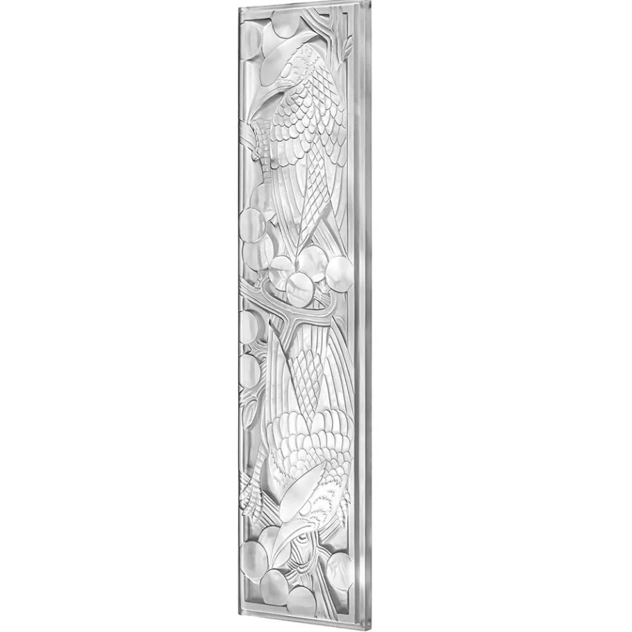 Lalique Furniture^Merles et Raisins grand decorative panel