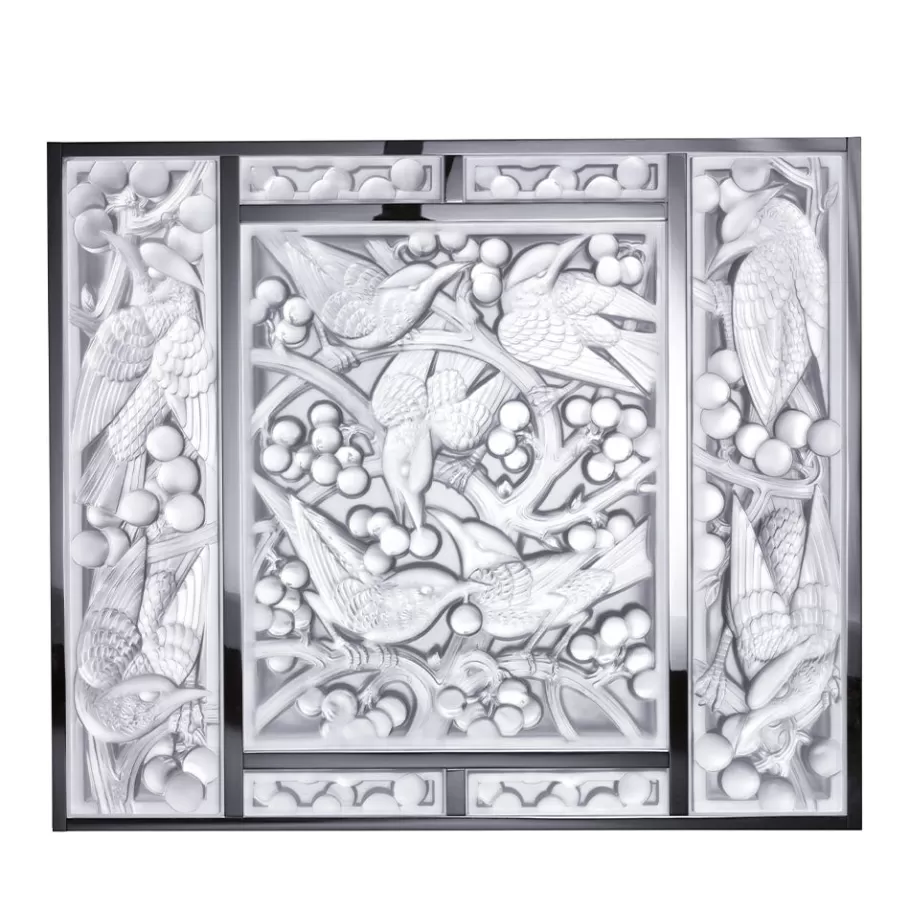 Lalique Furniture^Merles et Raisins Head Up decorative panel