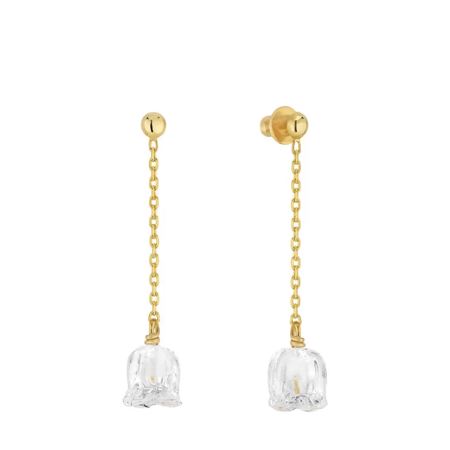 Lalique Earrings^Muguet Long Earrings