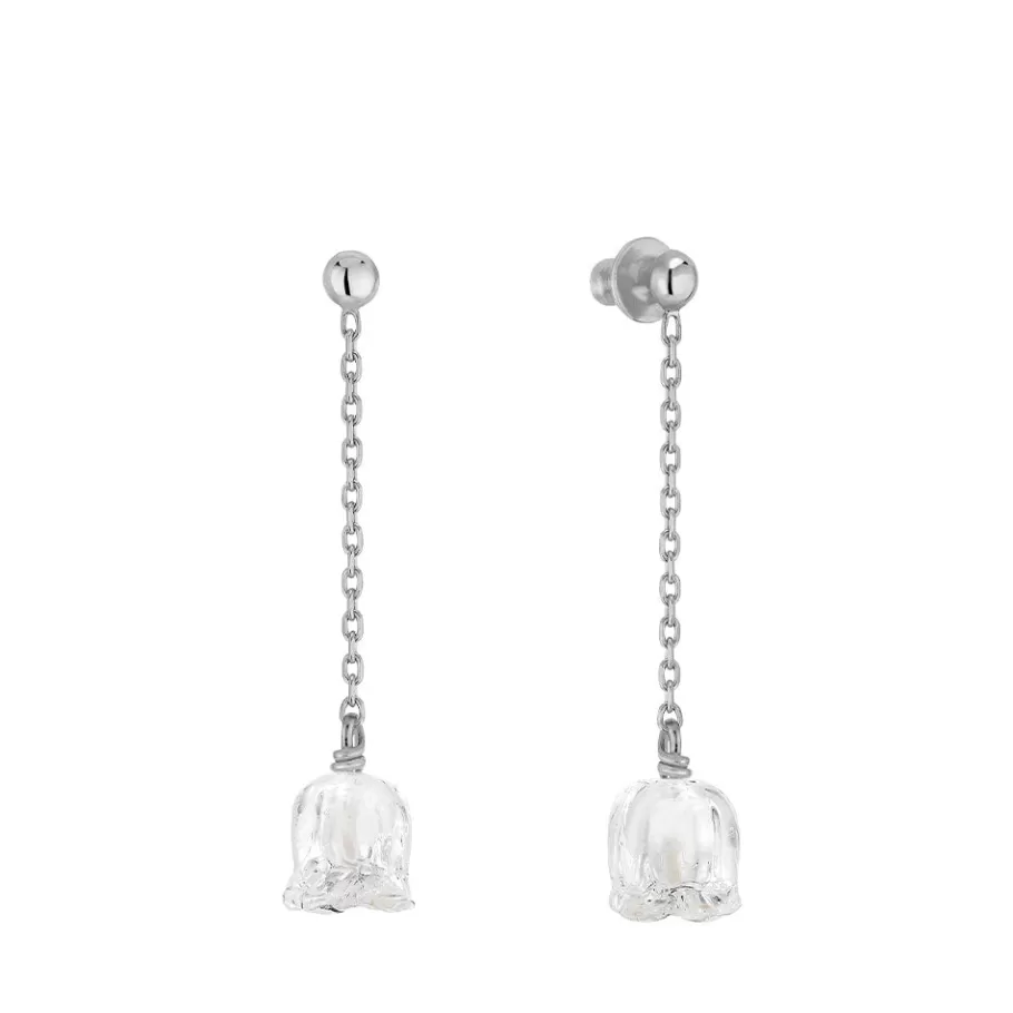 Lalique Earrings^Muguet Long Earrings