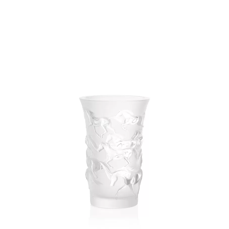 Lalique Vases^Mustang vase