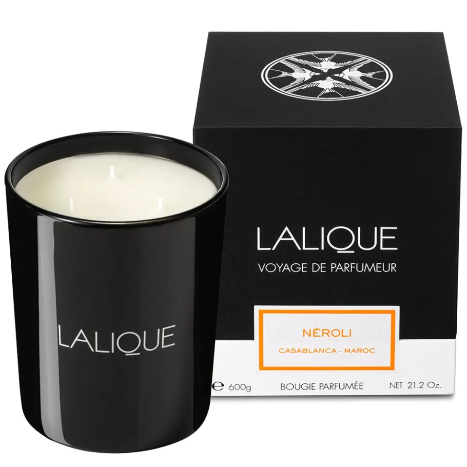 Lalique Candles^Néroli, Casablanca - Morocco, Scented Candle, 600g