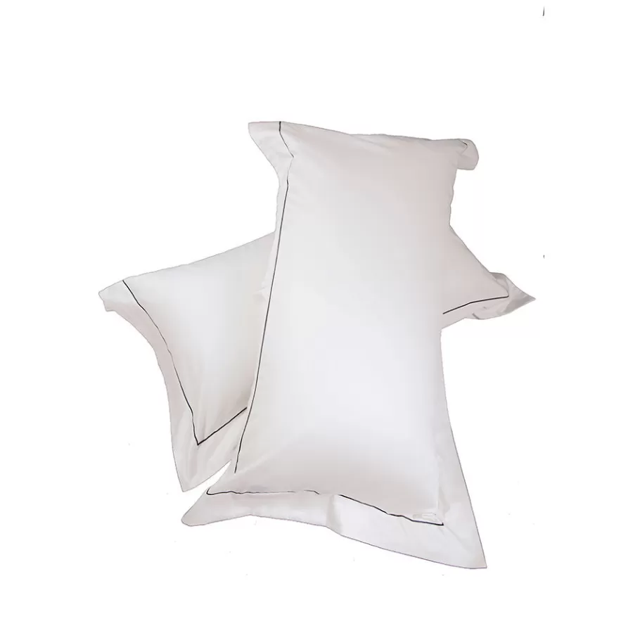 Lalique Soft Furnishings^2 Oxford embroidered pillow cases