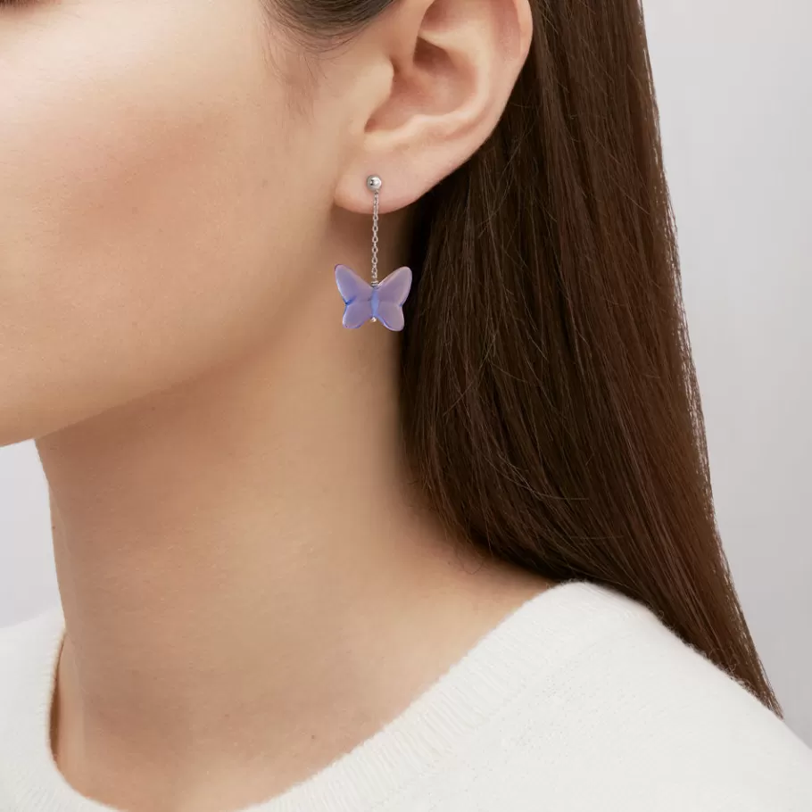 Lalique Earrings^Papillon earrings