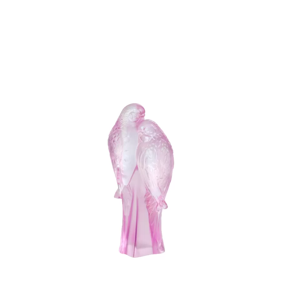 Lalique Sculptures^2 Parakeets Sculpture