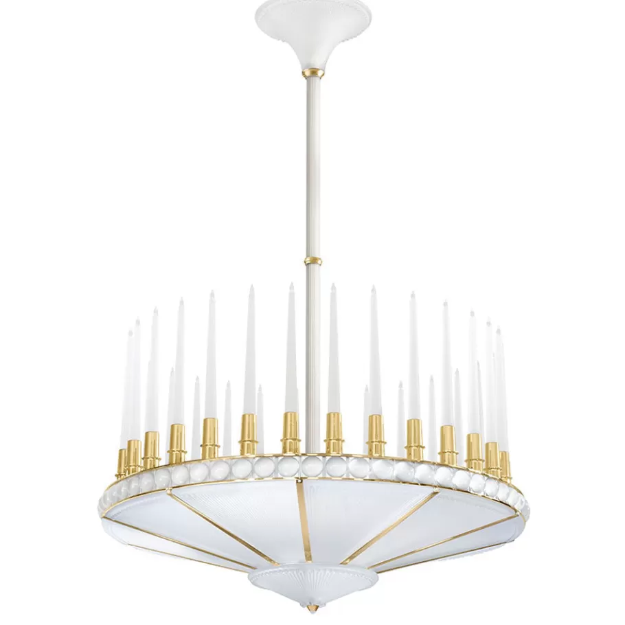 Lalique Lighting^Perles chandelier