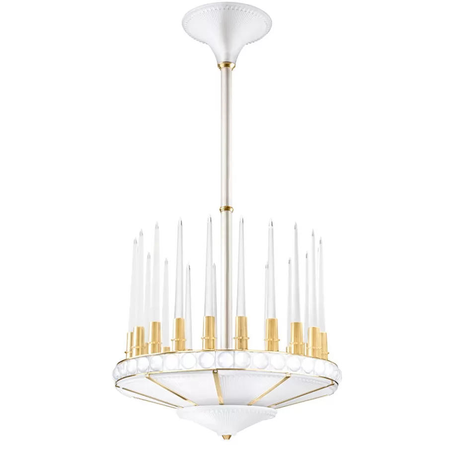 Lalique Lighting^Perles chandelier