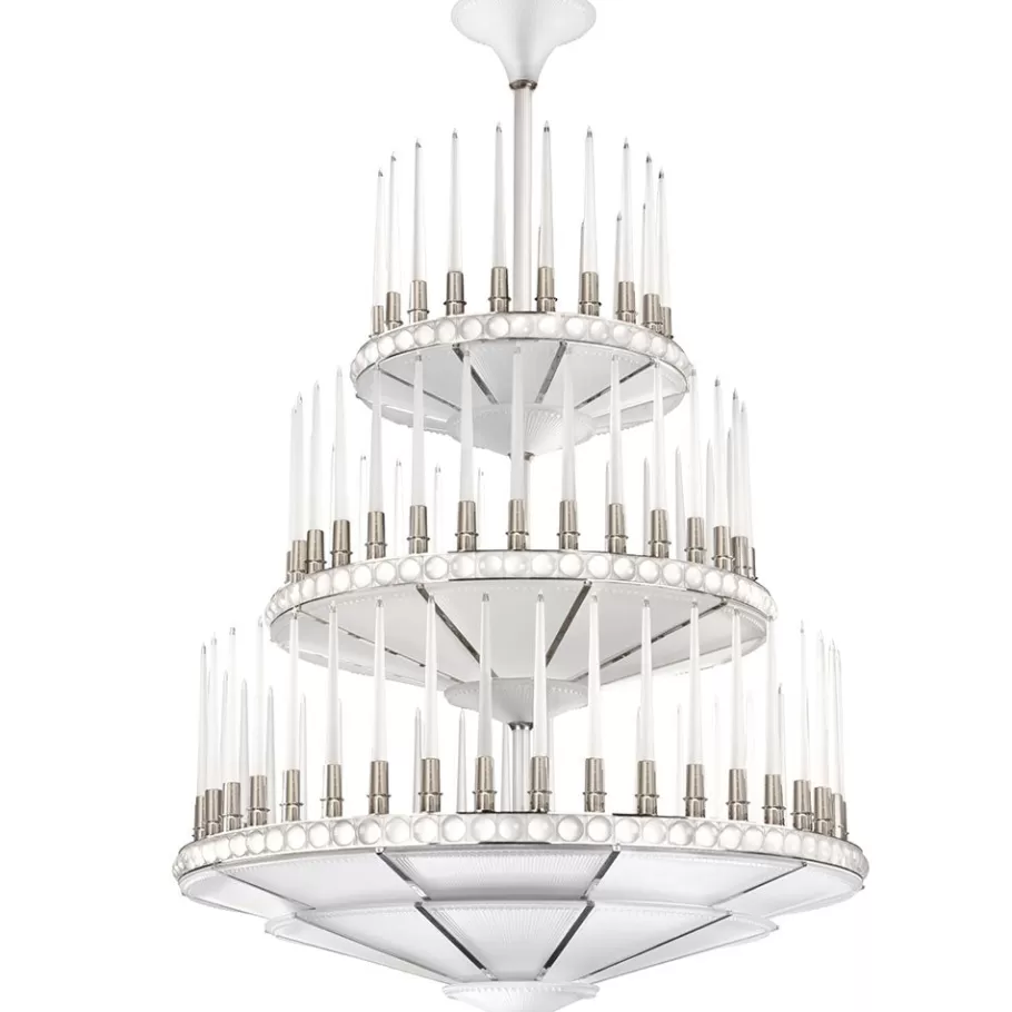 Lalique Lighting^Perles chandelier