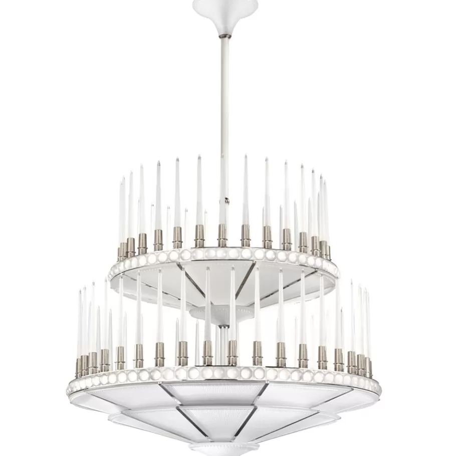 Lalique Lighting^Perles chandelier