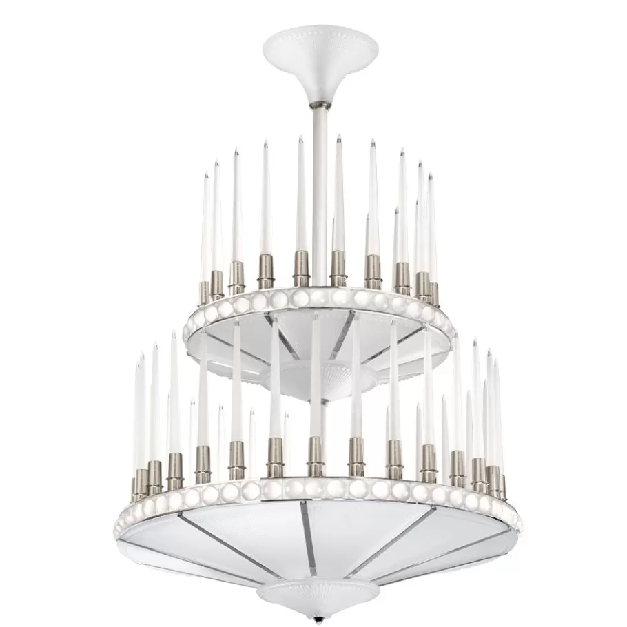 Lalique Lighting^Perles chandelier