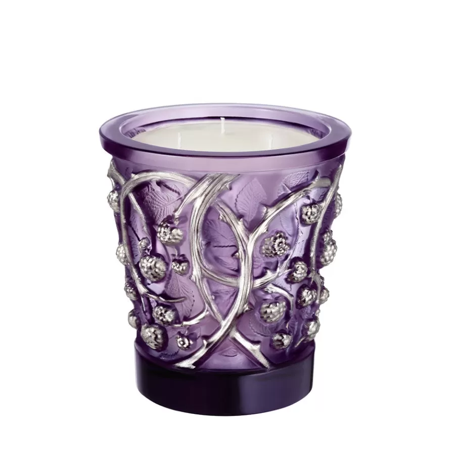 Lalique Crystal Editions | Crystal Candles^Épines "Platinum Édition", Crystal Scented Candle